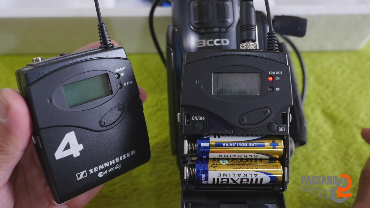 Sennheiser EW 100ENG G3 Wireless Microphone Easy setup Guide