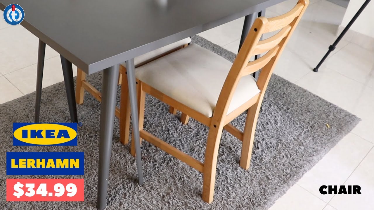 IKEA LERHAMN Dinning Chair Review | English