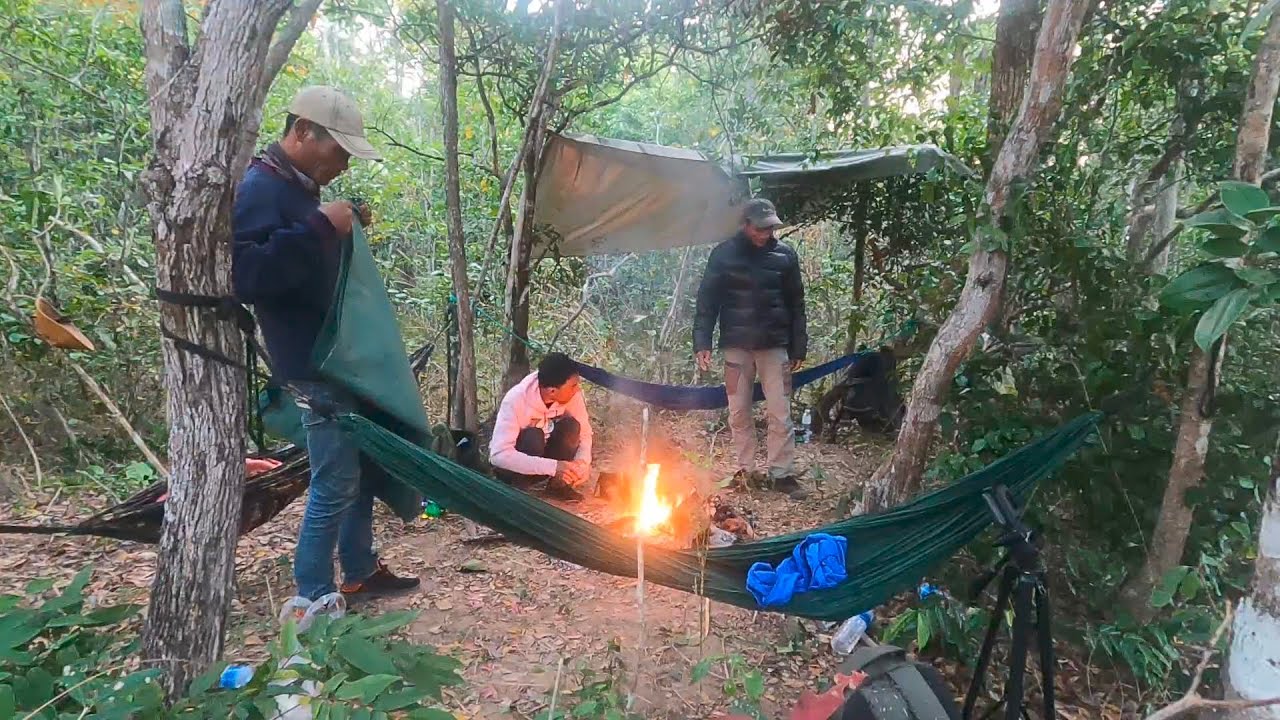 ตั้งแคมป์นอนโป่งลูกรังกลางป่า กับความเชื่อของคนโบราณ 01/02/69