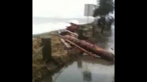 Storm on Sunshine Coast
