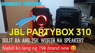 JBL PARTYBOX 310 | MY HONEST REVIEW | UNBOXING | BLUETOOTH SPEAKER | SHOPEE