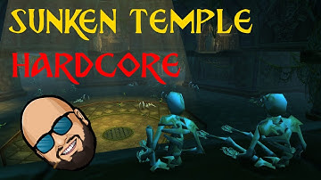 SUNKEN TEMPLE Full Run - Wow Classic Hardcore - Warrior POV - World of Warcraft Vanilla