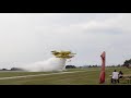 AirTractor AT 802A FireBoss Fire Extinguishing Demonstration