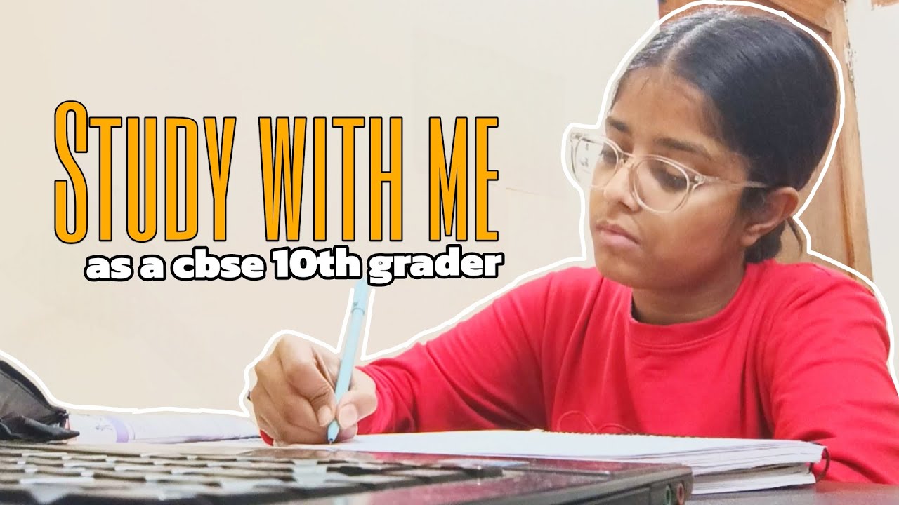 Study with me *as a cbse 10th grader* preparing for pre boards 2 😫📖 # ...
