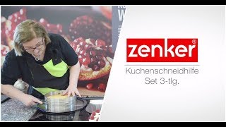 Tutorial Zenker Kuchenschneidhilfe - Tortekuchen Ii