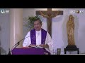 Be a virus barrier! --  Homily By Fr. Jerry Orbos, SVD - March 21, 2021  5th Sunday in Lent