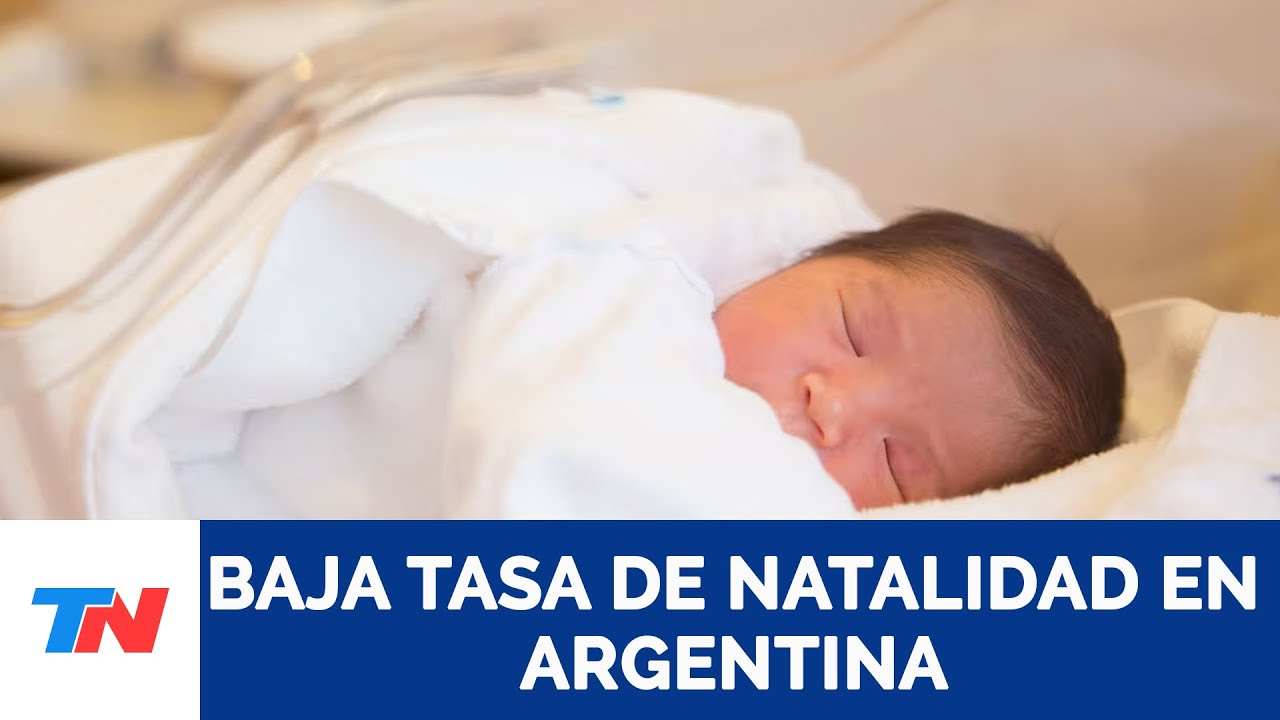 BAJA TASA DE NATALIDAD EN ARGENTINA | En 2023 nació un 40% menos de ...
