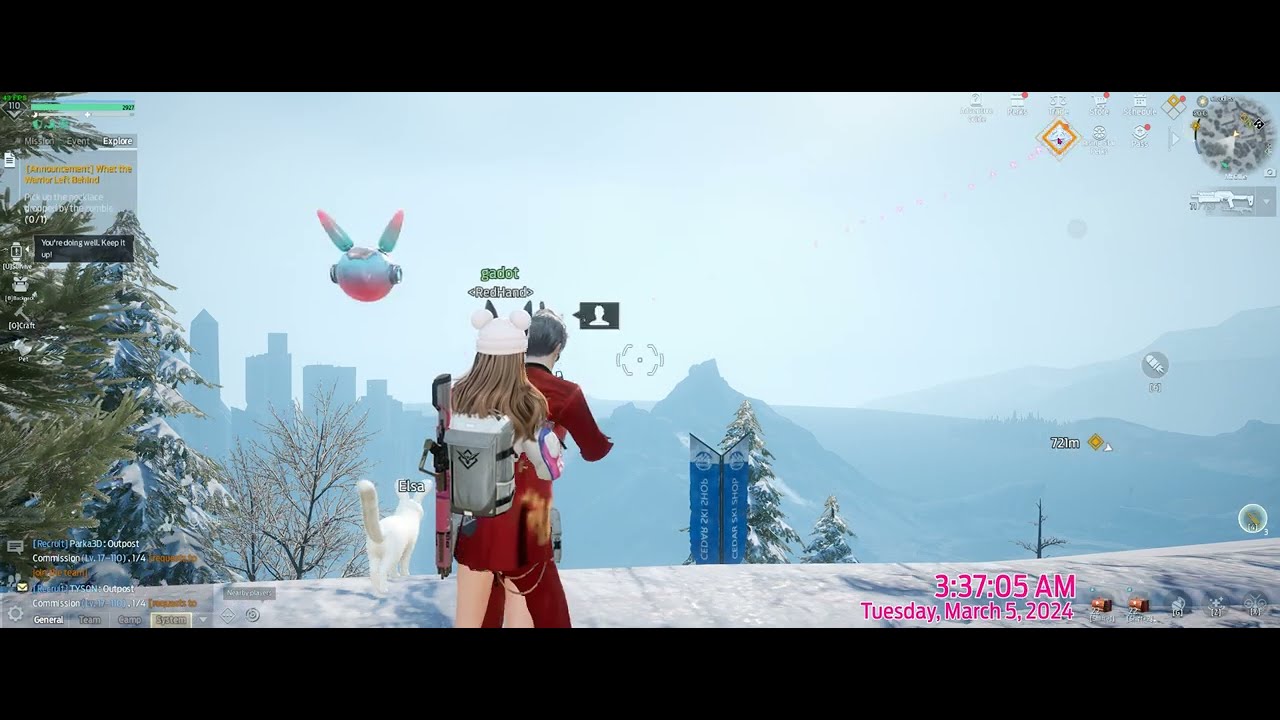 💩Undawn💩  Snowfield Sprint All-Around Race March 5, 2024