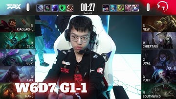 FPX vs TT - Game 1 | Week 6 Day 7 LPL Spring 2022 | FunPlus Phoenix vs TT G1