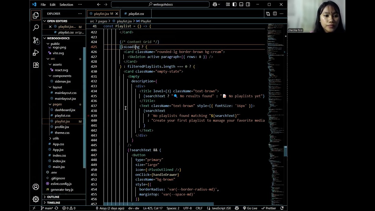 Midterm Exam – Web Programming | OgohDocs Website Feature Explanation