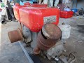 石油発動機 三菱かつらエンジン H4C Old Mitsubishi Oil Engine H4C Running Sound