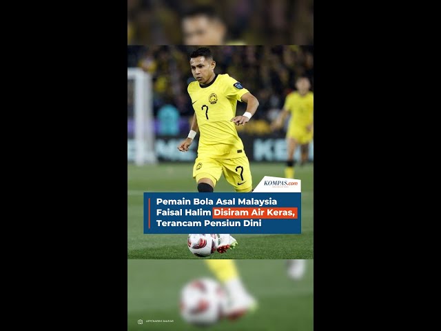 Pemain Bola Asal Malaysia Faisal Halim Disiram Air Keras, Terancam Pensiun Dini class=