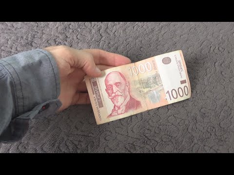 1,000 Serbian Dinar Banknote in depth review
