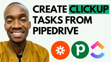 Automate Pipedrive to ClickUp with Zapier  | Create Tasks Automatically When a Deal is Won