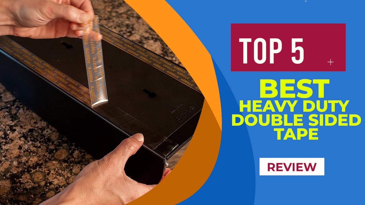 The 5 Best Heavy Duty Double Sided Tape In 22 Reviews Best Double Sided Mounting Tape Youtube