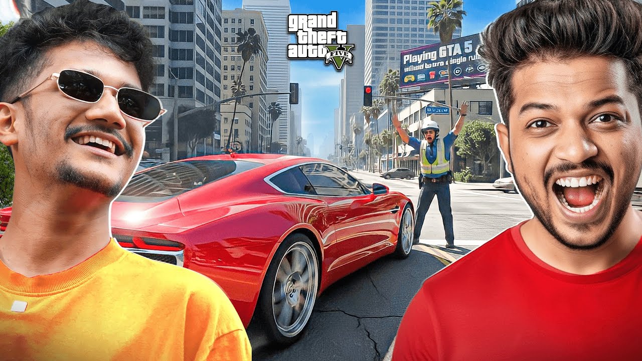 Playing GTA 5 without breaking a single rule🚦😱 | GTA 5  | 