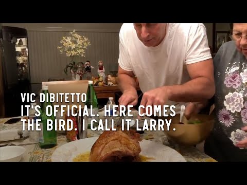It's official. Here comes the Bird. I call it Larry.