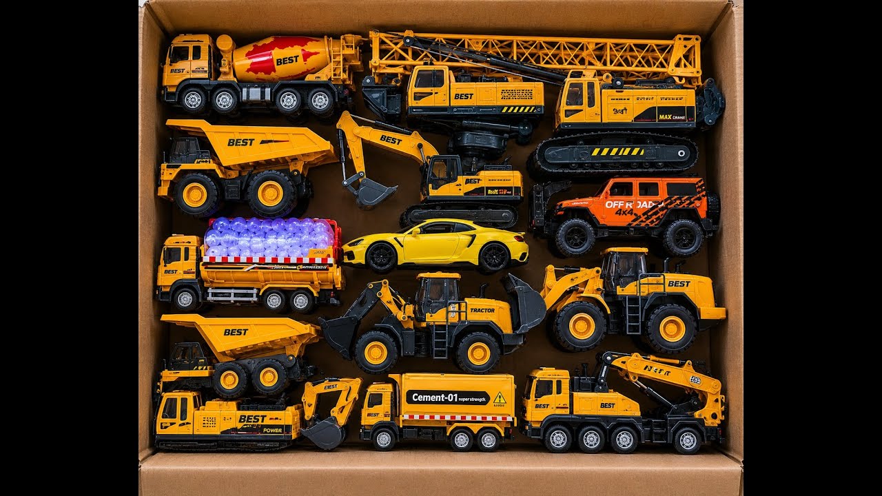 Box Full of Diecast -Mazda Mx5, Koenigesgg Jesko, Lamborghini