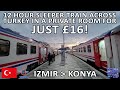 £16 FOR A 12 HOUR SLEEPER TRAIN ACROSS TURKEY IN A PRIVATE ROOM / TCDD IZMIR TO KONYA