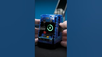 I built a #applewatch arcade charger stand out of LEGO! #moc #asmr #lego #legomoc #shorts