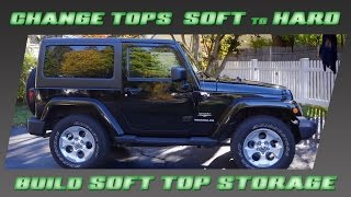 CHANGE SOFT TO HARD TOP and BUILD SOFT TOP STORAGE screenshot 3