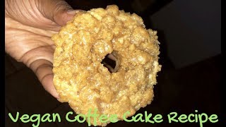 Vegan coffee cake donut recipe ...