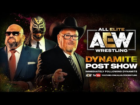 AEW DYNAMITE LIVE POST SHOW w/ JR, EXCALIBUR & TAZ | 04/08/20