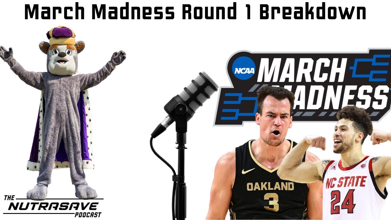 March Madness Round 1 Breakdown - YouTube