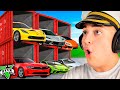 Robando contenedores de coches millonarios en gta 5  