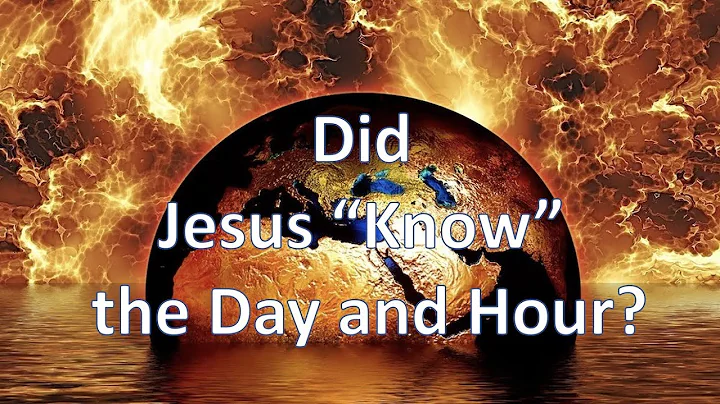 How Can Jesus Be God if He Did Not Know the Day an...