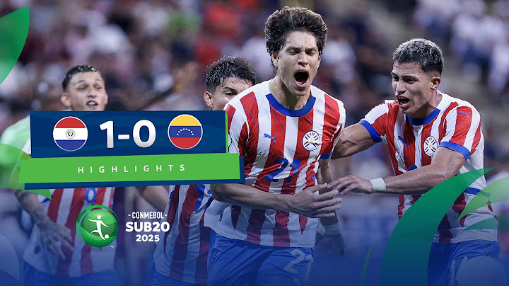 PARAGUAY vs. VENEZUELA [1-0] | RESUMEN | CONMEBOL SUB20 | FASE DE GRUPOS