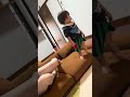 仁王立ちする息子👶