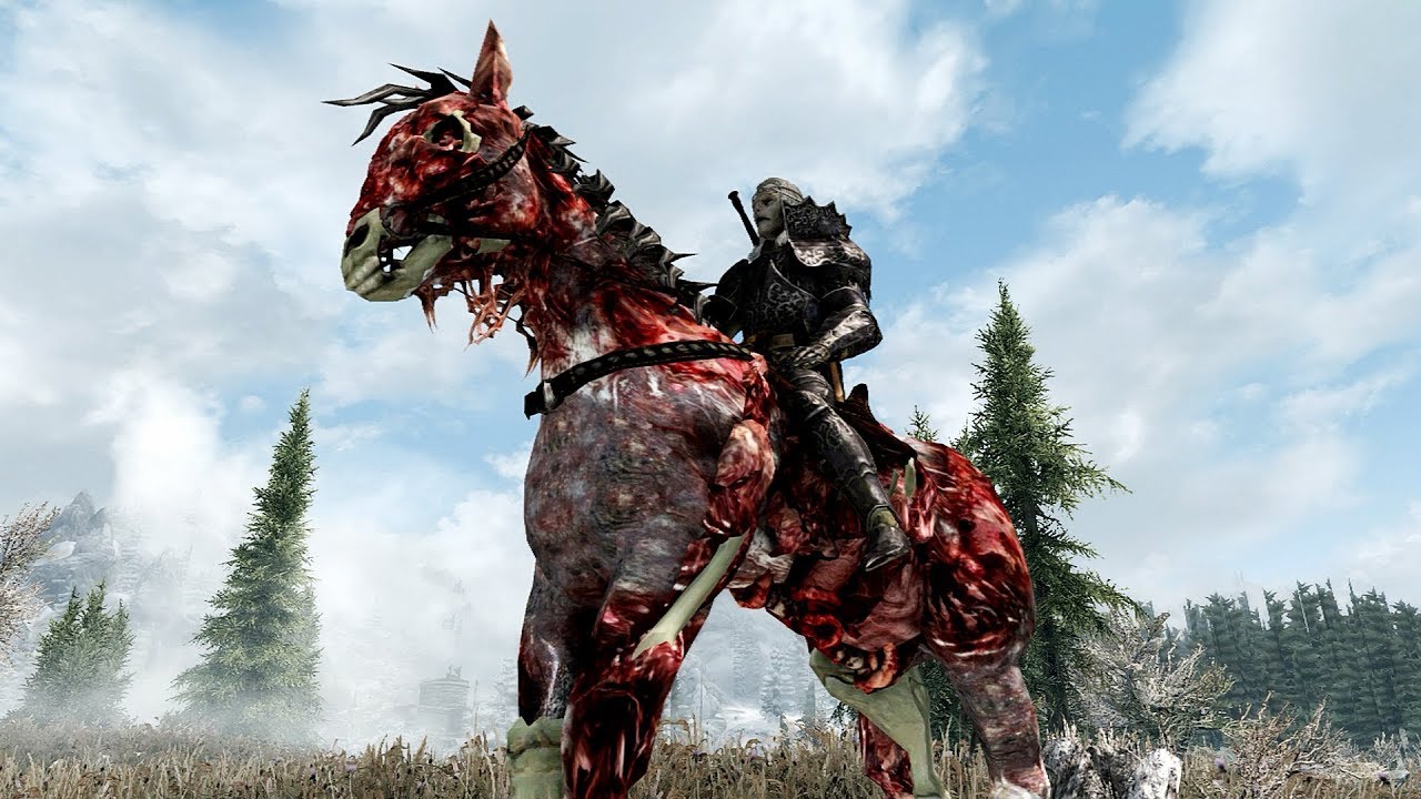 Mihail Monster - Zombie Horse - Part 221: Skyrim Xbox One - YouTube.