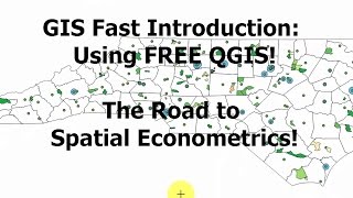 QGIS Intro Video 1: Free GIS