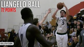 LiAngelo Ball DROPS 72 POINTS! HITS 13 Three Pointers! FULL SCORING HIGHLIGHTS
