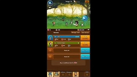 Crush Them All (by Godzilab Inc) - rpg game for android and iOS - gameplay.