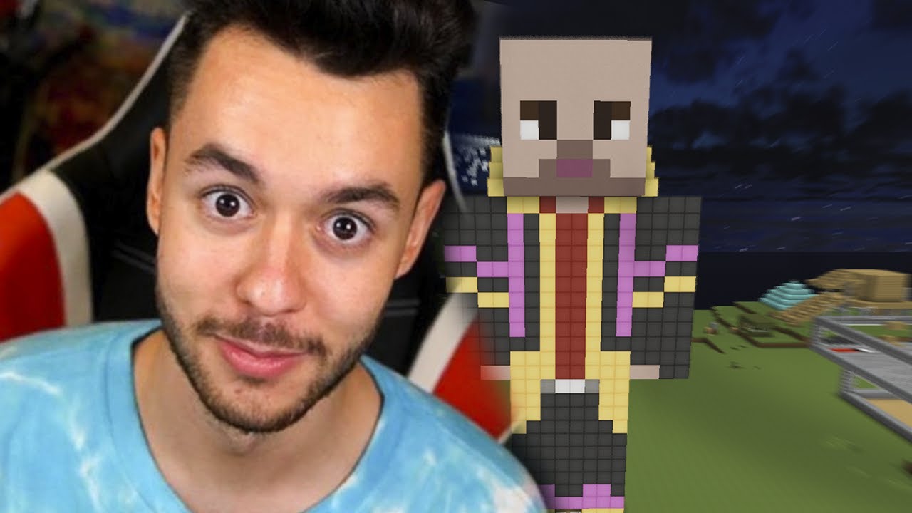 Así fue como RECREE la SKIN de TheGrefg en Minecraft HCF - YouTube