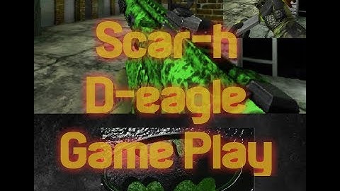 Bullet Force: Scar-h with D-eagle (My best setup for 2nd loadout)