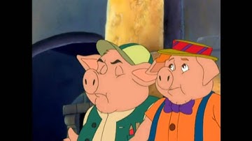Three Little Pigs cartoon movie part 5