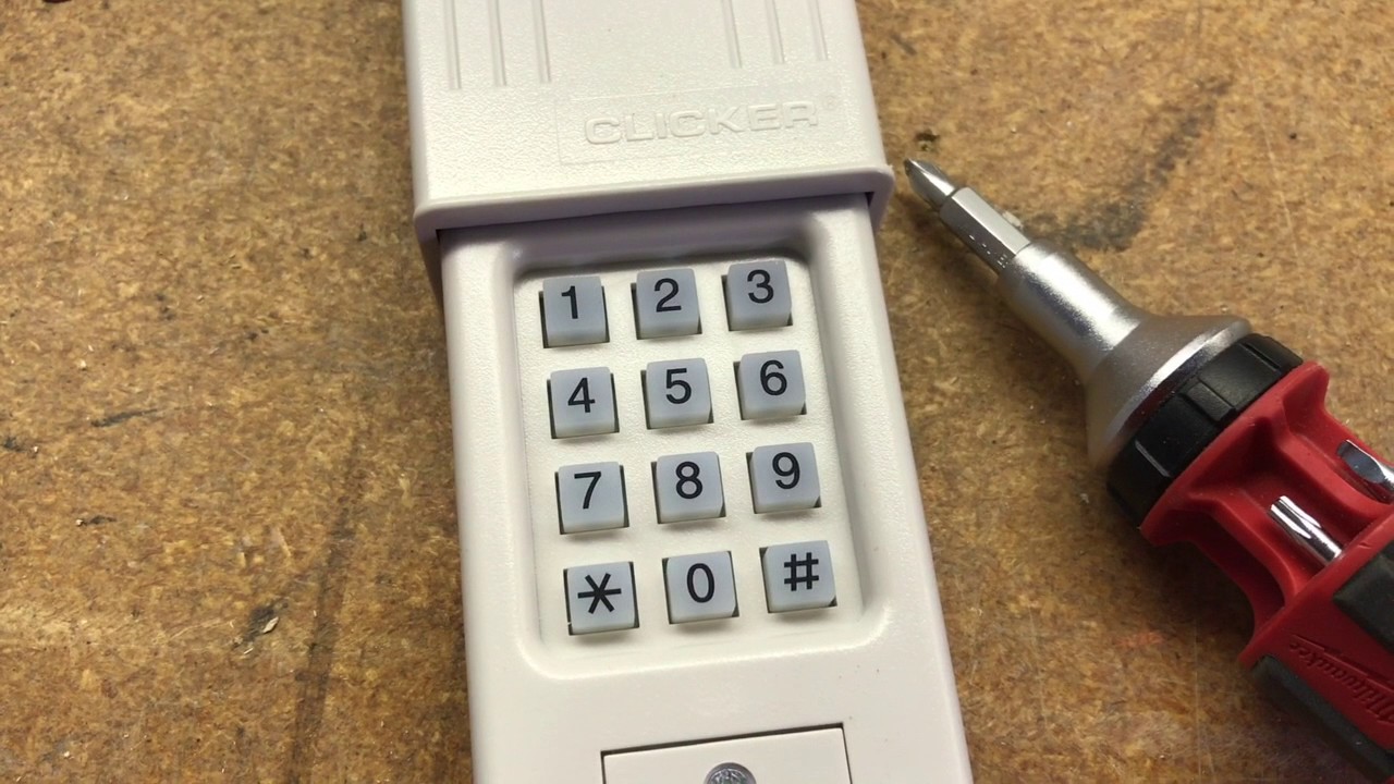 Keypad Opener Programming for a garage door - MaxresDefault