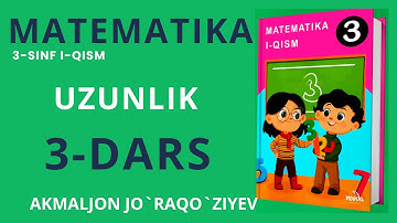 3-SINF MATEMATIKA 3-DARS
