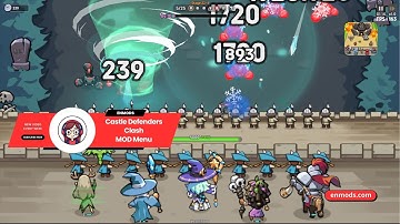 ✅Castle Defenders Clash [MOD Menu APK][Damage Multiplier][God Mode][Freeze Currencies][Speed]