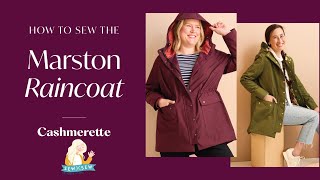 Marston Rain Coat by Cashmerette Sew Along