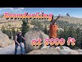 Boondocking at 8000 ft is Cool (literally)
