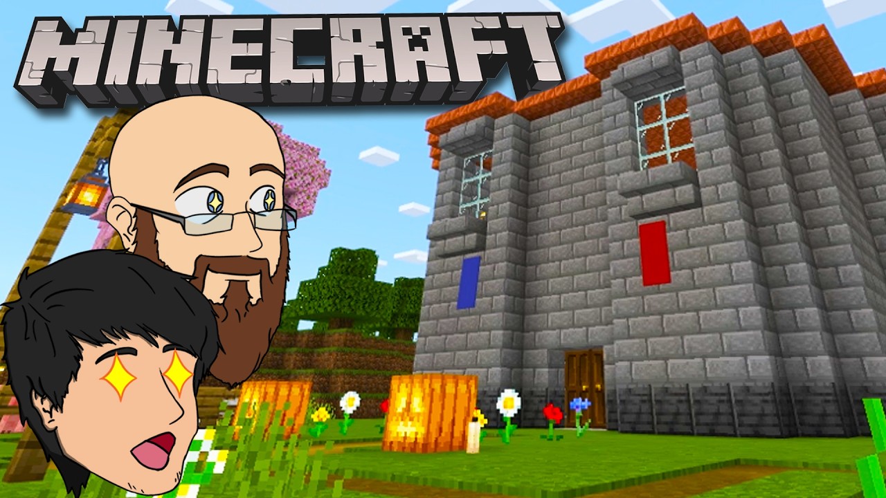Renovating Our House Into A Castle | Minecraft Explorers 3 | 1 - YouTube