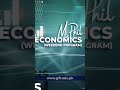 Mphil Economics (Weekend Program) at GIFT University | Spring 2024