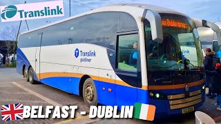 Belfast to Dublin by BUS: What's Translink Like?