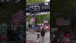 Joshua Jackson winning the Delaware Marathon beating Carson Mello in fine style moment... #delaware