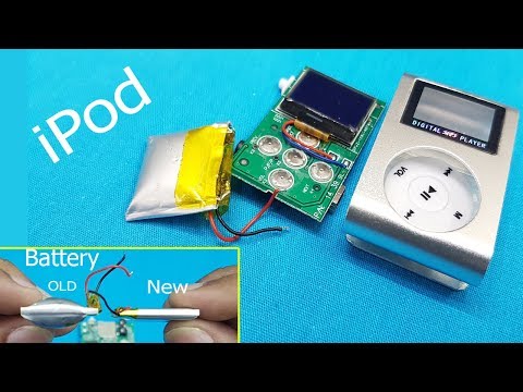 iPod Battery Replacement || China Mini Clip MP3 Player Repair / How to replace iPod battery