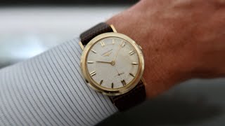 The 1962 Longines reference 1116 Linen Dial